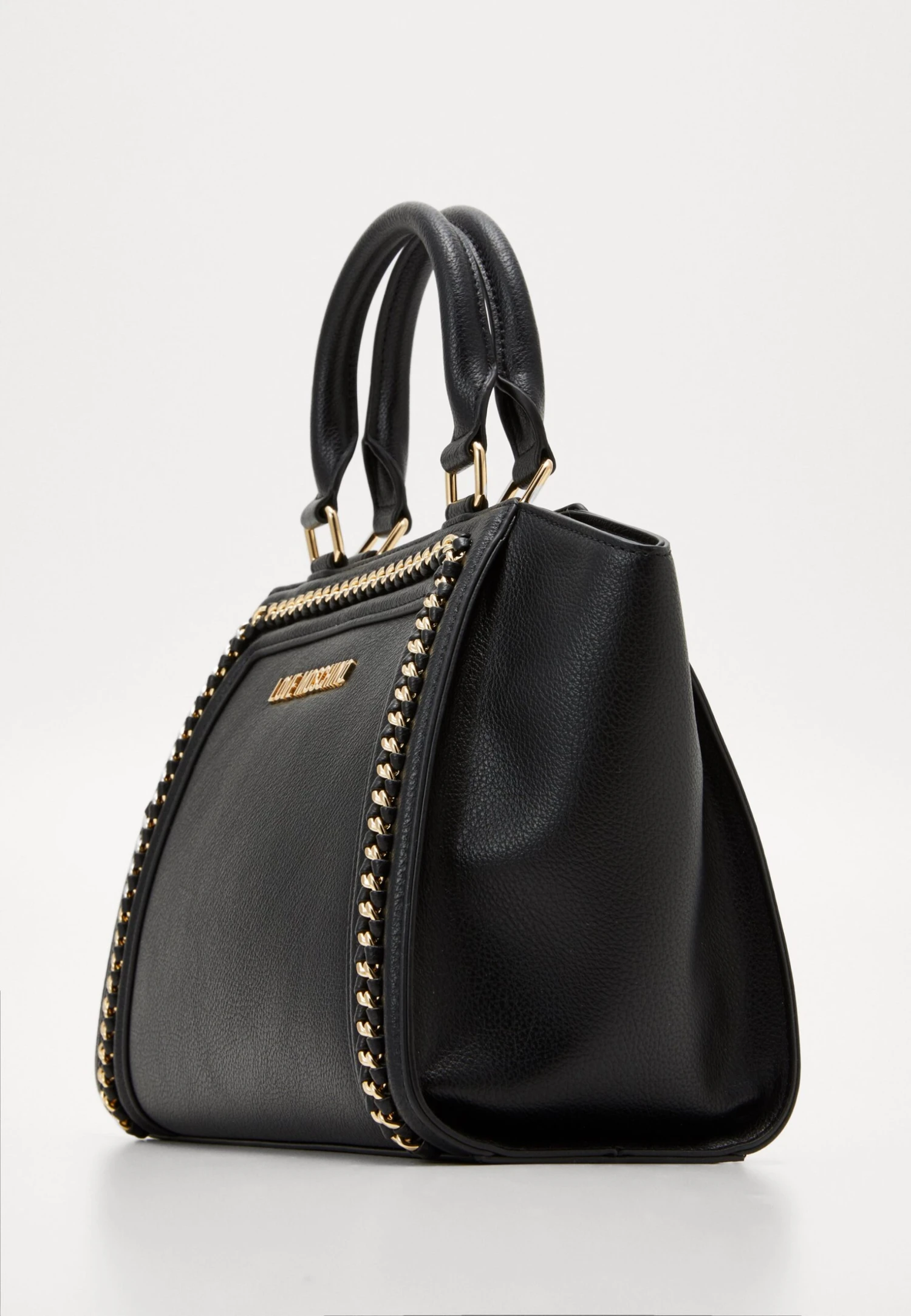 LOVE MOSCHINO Chain Link - Handbag - Nero 4 LOVE MOSCHINO Chain Link - Handbag - Nero - Image 4