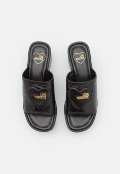 LOVE MOSCHINO Heeled Mules - Nero -Zalando UK-Outlet 7d15ff294bbb40e5a10e68b53c9c2e6b