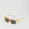 Versace SQUARE UNISEX - Sunglasses - Orange/yellow/green