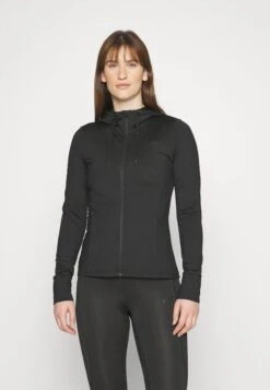 4F Zip-Up Sweatshirt - Deep Black