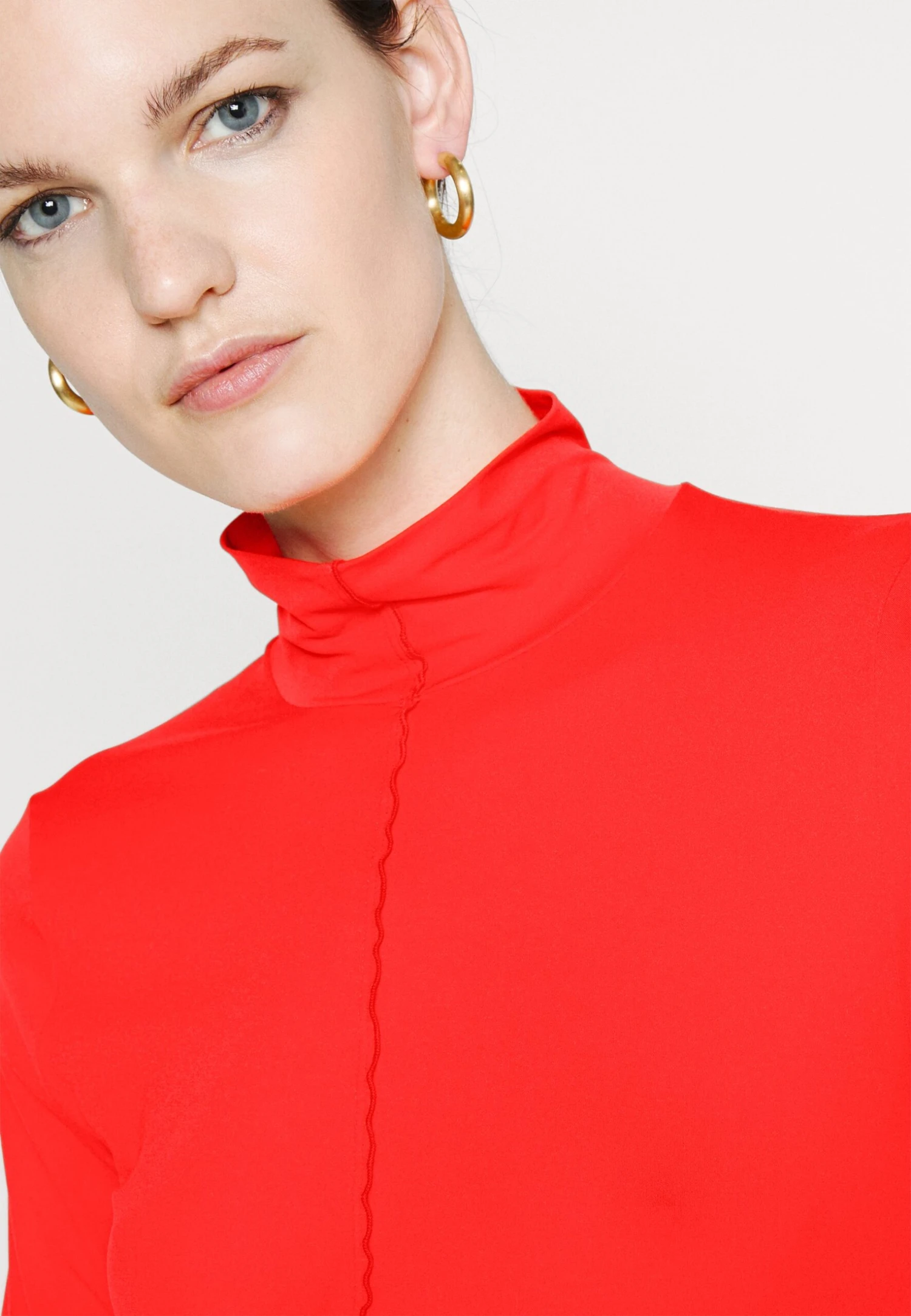 MARC CAIN Long Sleeved Top - Campari 6 MARC CAIN Long Sleeved Top - Campari - Image 6