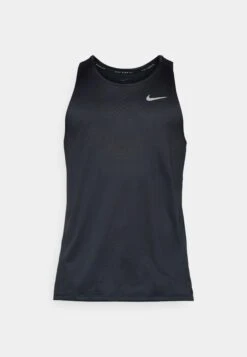 Nike Performance STRIDE TANK - Top - Black/reflective Silver -Zalando UK-Outlet 7e69448864564f699fcc95a930a15e28