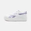 Reebok Classic COURT ADVANCE SURGE UNISEX - Trainers - Footwear White/metalic Purple/digital Gleam