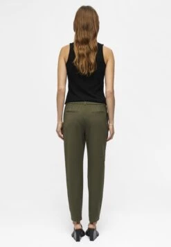 Object OBJLISA SLIM PANT - Trousers - Ivy Green -Zalando UK-Outlet 7fda687058554fe5882ae0d240f6a867