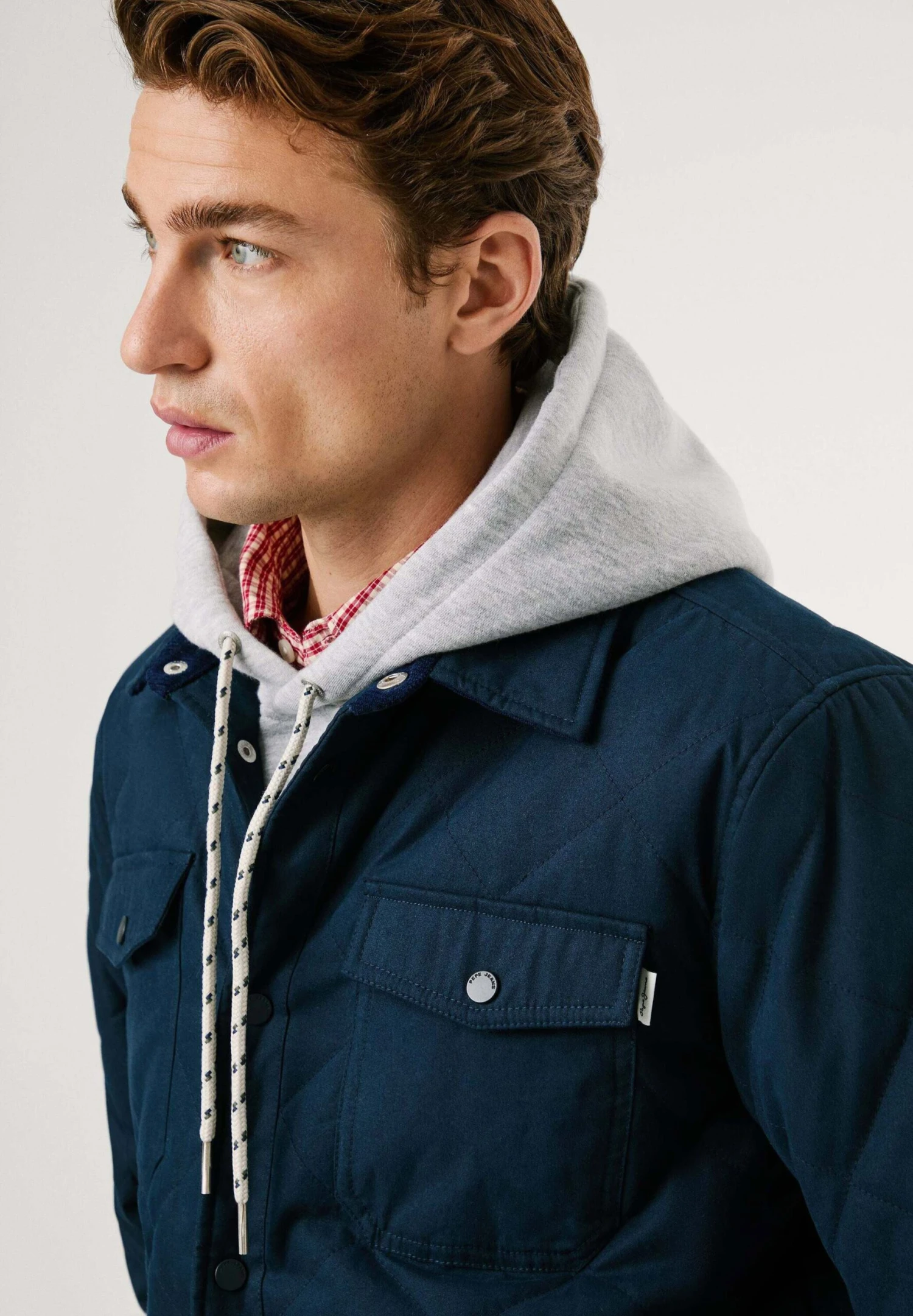 Pepe Jeans Light Jacket - Dulwich Blue 4 Pepe Jeans Light Jacket - Dulwich Blue - Image 4