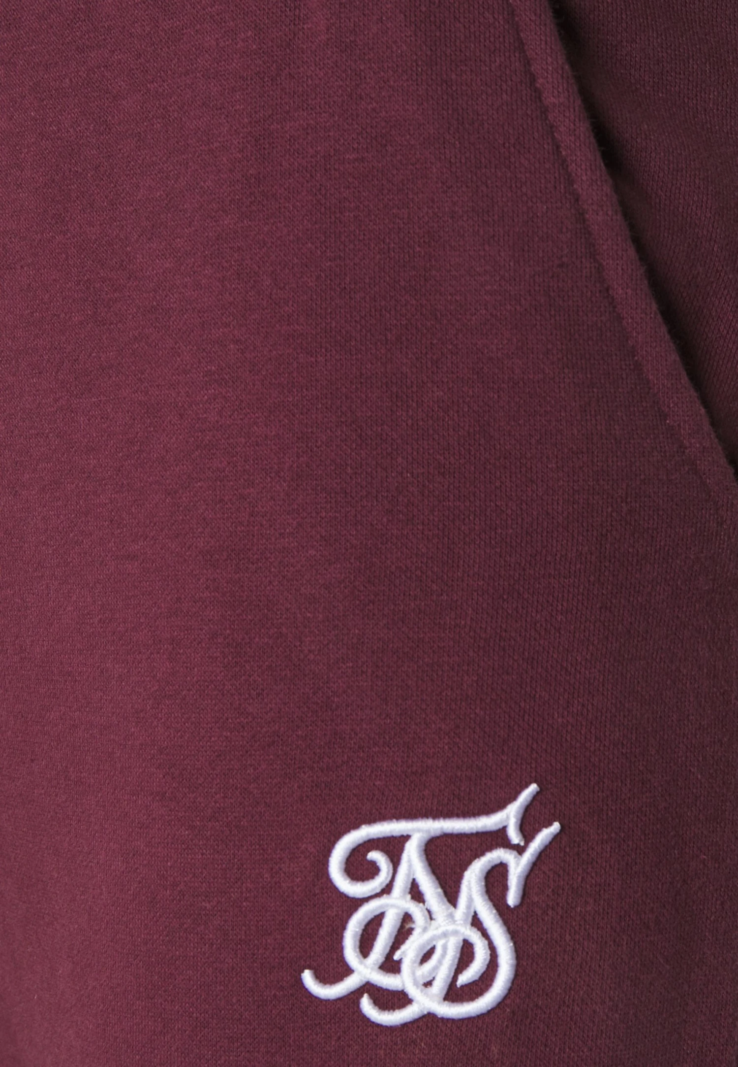 SikSilk Core Cuffed Jogger - Tracksuit Bottoms - Burgundy 7 SikSilk Core Cuffed Jogger - Tracksuit Bottoms - Burgundy - Image 7