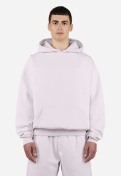 Pegador LOGO HOODIE - Sweatshirt - Washed Light Lilac/white Gum