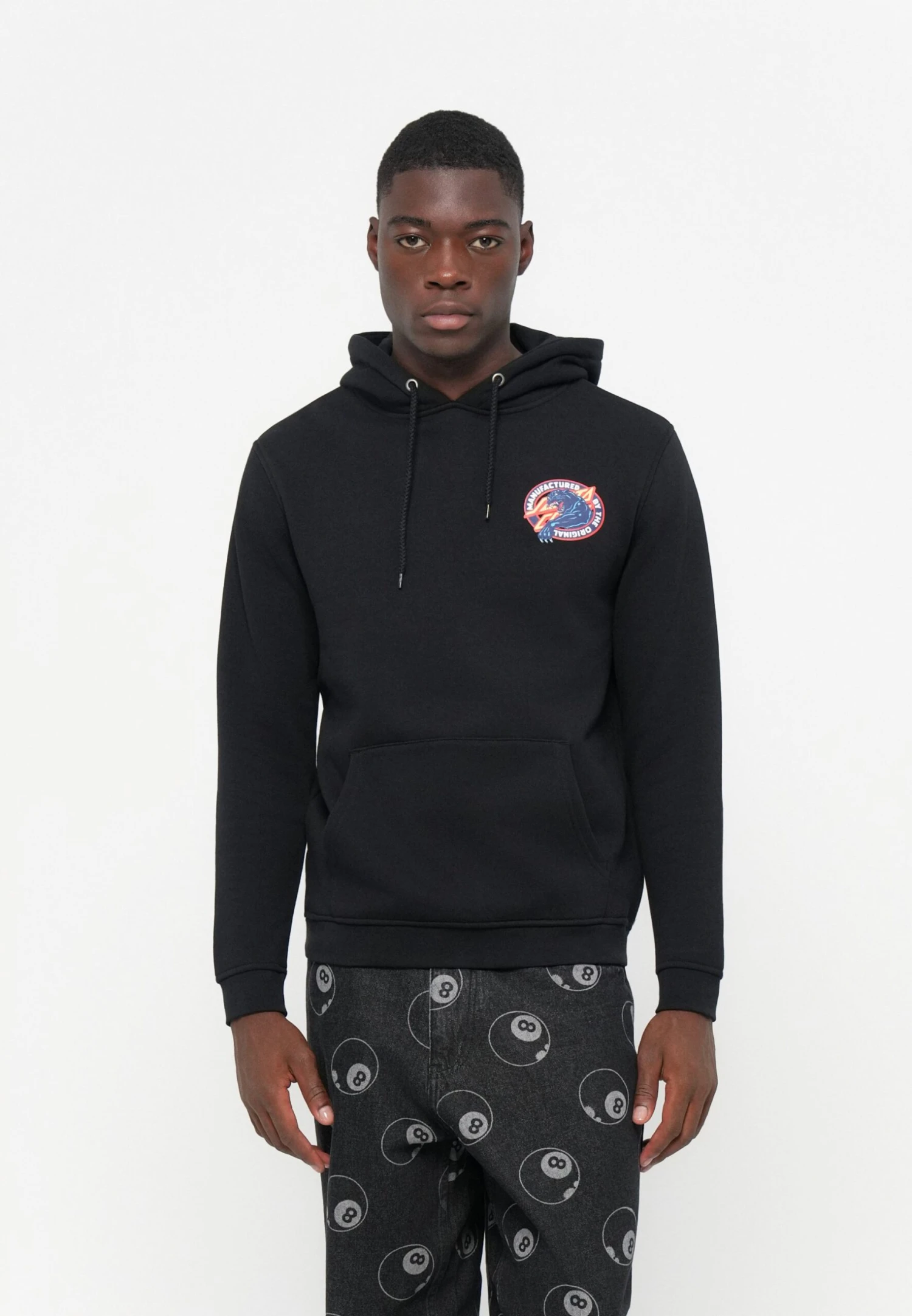 Santa Cruz NATAS PANTHER HOOD UNISEX - Sweatshirt - Black 2 Santa Cruz NATAS PANTHER HOOD UNISEX - Sweatshirt - Black - Image 2