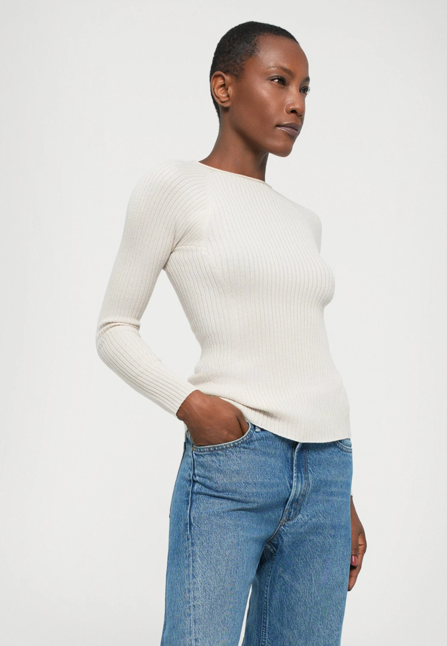 MOTHER THE LEMON TWIST SNEAK SNACKS - Relaxed Fit Jeans - Blue 5 MOTHER THE LEMON TWIST SNEAK SNACKS - Relaxed Fit Jeans - Blue - Image 5