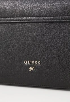 Guess CROSSBODY FLAP BAG UNISEX - Cross Body Bag - Jet Black -Zalando UK-Outlet 83807eac8f3e4e7c94773943c3f3fe76