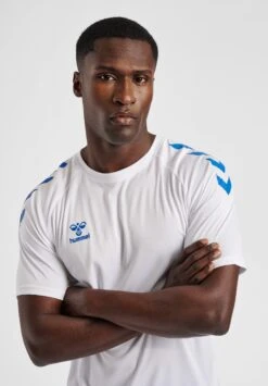 Hummel XK CORE POLY - Print T-shirt - White True Blue -Zalando UK-Outlet 848439d7946a47b98a1763cb91bf9ef7