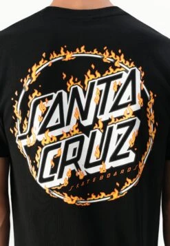 Santa Cruz BURNT OPUS UNISEX - Print T-shirt - Black -Zalando UK-Outlet 858403b998004f0d9cee825f457a64ad