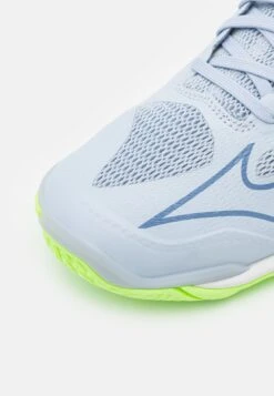 Mizuno Wave Mirage 4 - Handball Shoes - Heather/Subdued Blue/Neo Lime -Zalando UK-Outlet 85b35eac04034346b578ee3ccc05f9ba