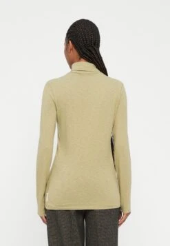 Marc O'Polo DENIM TURTLENECK - Long Sleeved Top - Artichoke Leaf -Zalando UK-Outlet 85c0517a5a3d4901915f762736f4265e