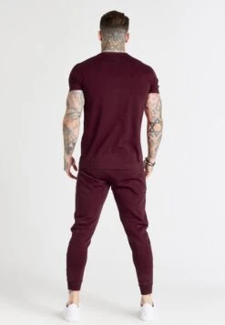 SikSilk Core Cuffed Jogger - Tracksuit Bottoms - Burgundy 9 SikSilk Core Cuffed Jogger - Tracksuit Bottoms - Burgundy -Zalando UK-Outlet 85f24552283243ebb4f10230e4a8fefc