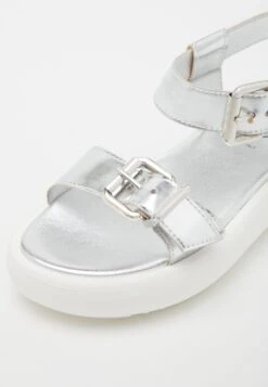 MM6 Maison Margiela Sandals - Silver -Zalando UK-Outlet 8634757fe74d409794d51de0a0311e35