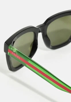 Gucci Sunglasses - Black/Green -Zalando UK-Outlet 86f4de90c5d94ba99a36355436d09655