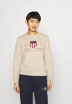 Gant Archive Shield C Neck - Sweatshirt - Dry Sand