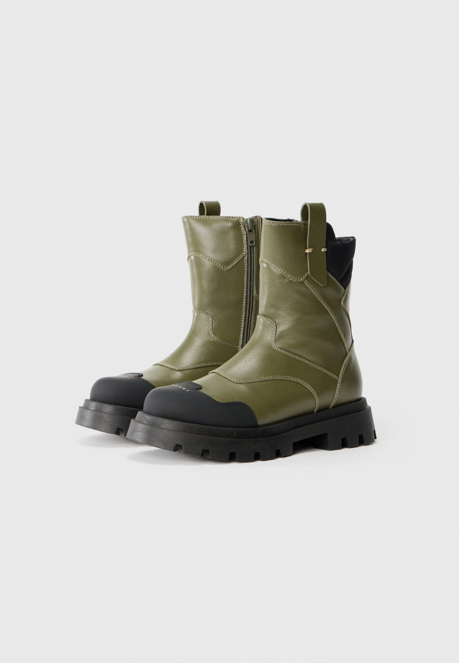 Marni UNISEX - Boots - Black/olive Green 2 Marni UNISEX - Boots - Black/olive Green - Image 2