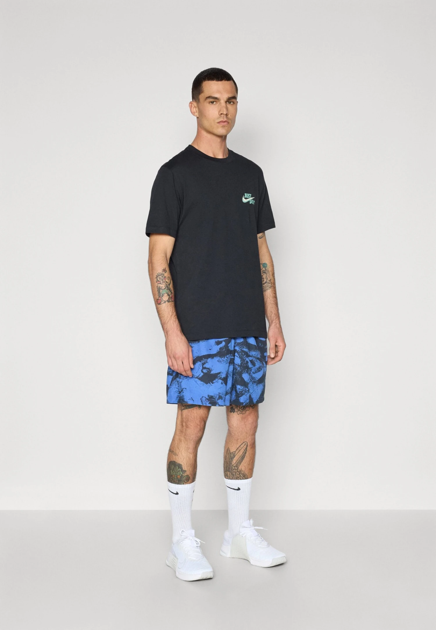 Nike Performance FORM SHORT - Sports Shorts - Comet Blue/black 2 Nike Performance FORM SHORT - Sports Shorts - Comet Blue/black - Image 2