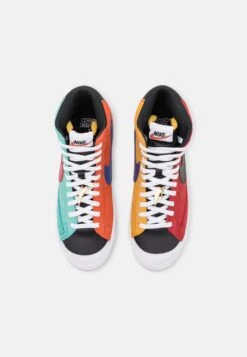 Nike Sportswear Blazer Mid '77 Emb - High-Top Trainers - Washed Teal/Gym Red/White/University Gold/Mantra Orange/Black -Zalando UK-Outlet 88adf4966ea0485fbf31760b0e958c80