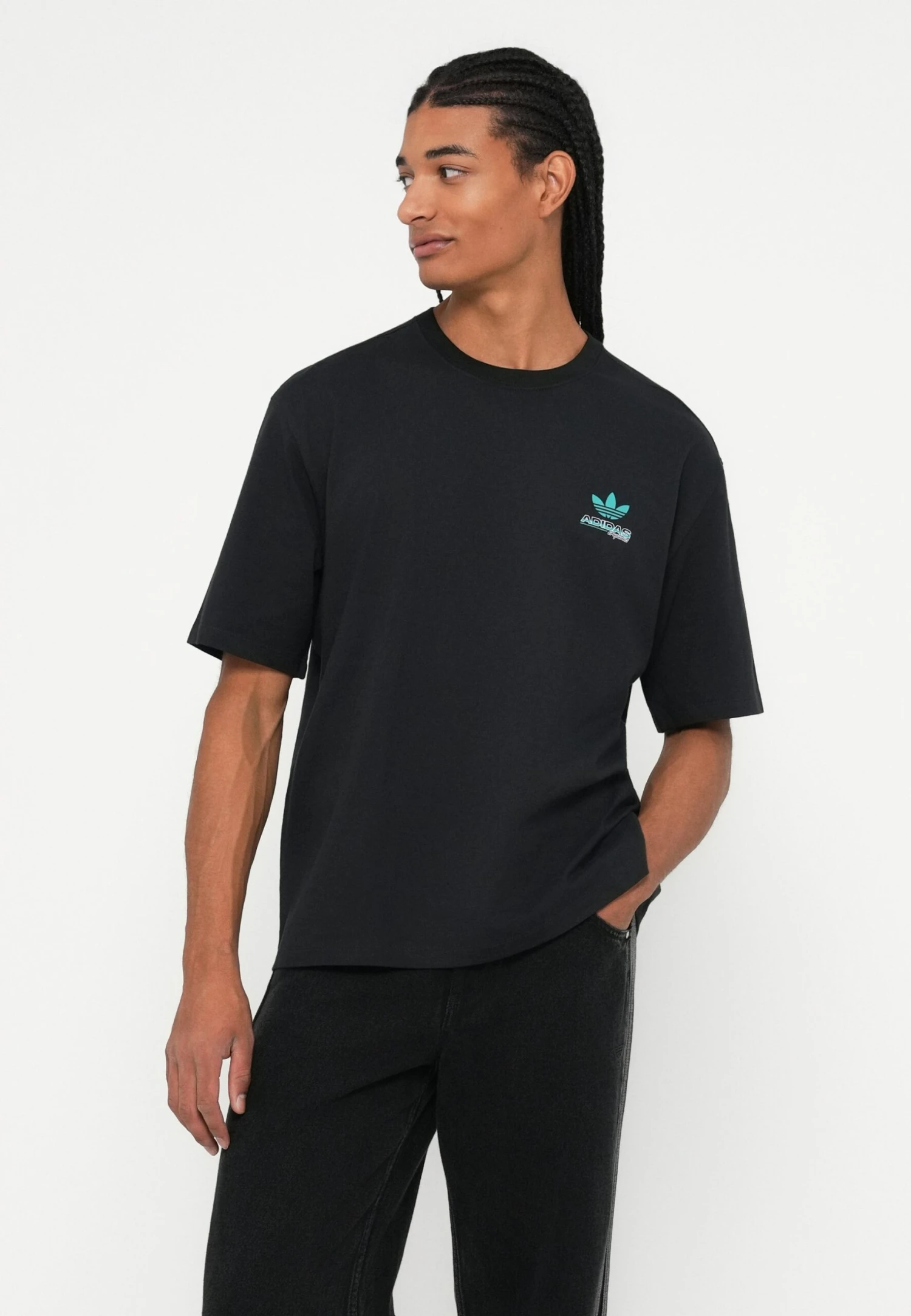 Adidas Originals RETRO CAR TEE UNISEX - Print T-shirt - Black 4 Adidas Originals RETRO CAR TEE UNISEX - Print T-shirt - Black - Image 4