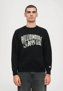 Billionaire Boys Club TRI TONE ARCH LOGO CREW NECK - Sweatshirt - Black
