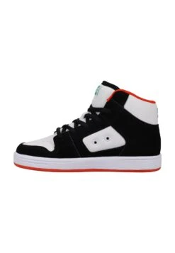 DC SHOES MANTECA - High-top Trainers - Xkgn Black Green Orange