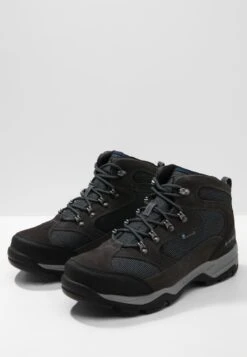 Hi-Tec Storm Wp - Hiking Shoes - Charcoal/Grey/Majolica Blue -Zalando UK-Outlet 8aa878c3a81d40c6be817ea515fc0347