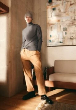 Tiger Of Sweden CALDU UNISEX - Beanie - Beige Melange -Zalando UK-Outlet 8ab48b6d7e02484ea3b857ca56e538db