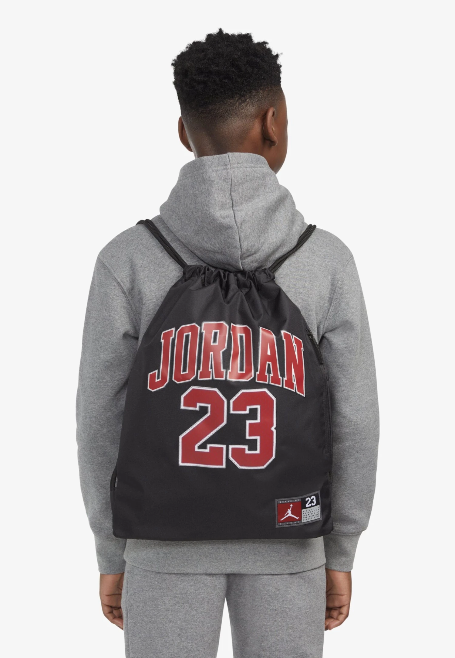 Jordan JAN GYM SACK UNISEX - Drawstring Sports Bag - Gym Red 10 Jordan JAN GYM SACK UNISEX - Drawstring Sports Bag - Gym Red - Image 10