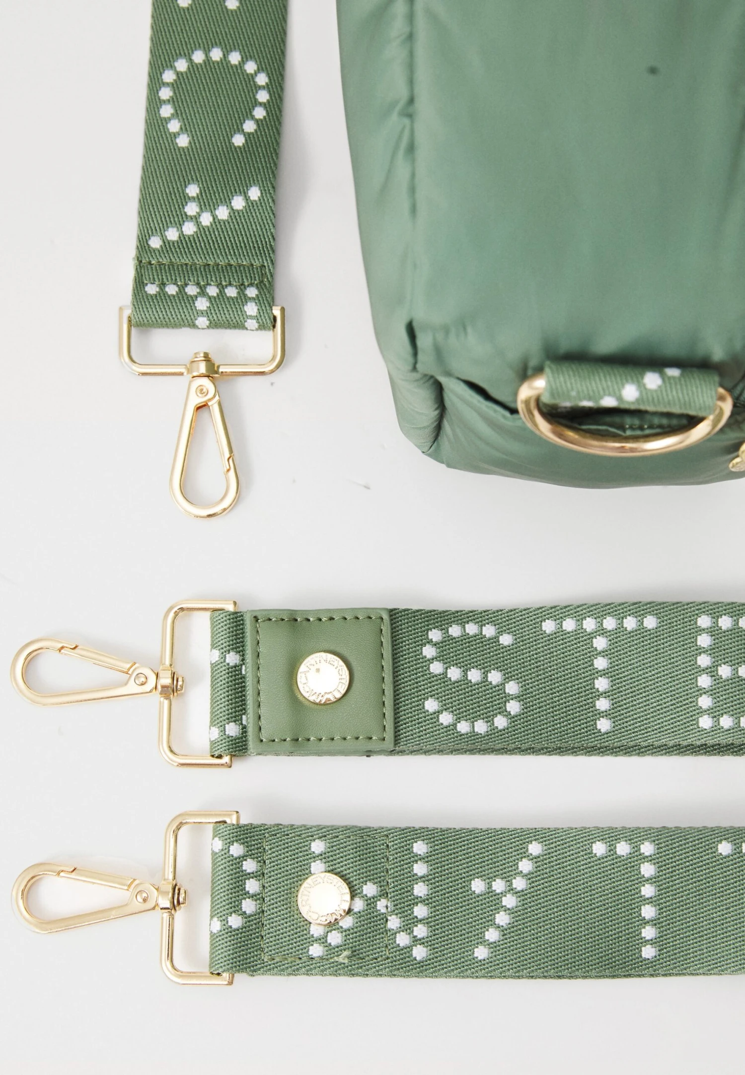 Stella McCartney Kids DIAPER BAG UNISEX - Baby Changing Bag - Green 4 Stella McCartney Kids DIAPER BAG UNISEX - Baby Changing Bag - Green - Image 4