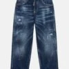 DSQUARED2 LOST JEAN - Straight Leg Jeans - Blue Denim