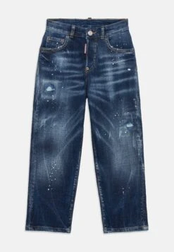 DSQUARED2 LOST JEAN - Straight Leg Jeans - Blue Denim