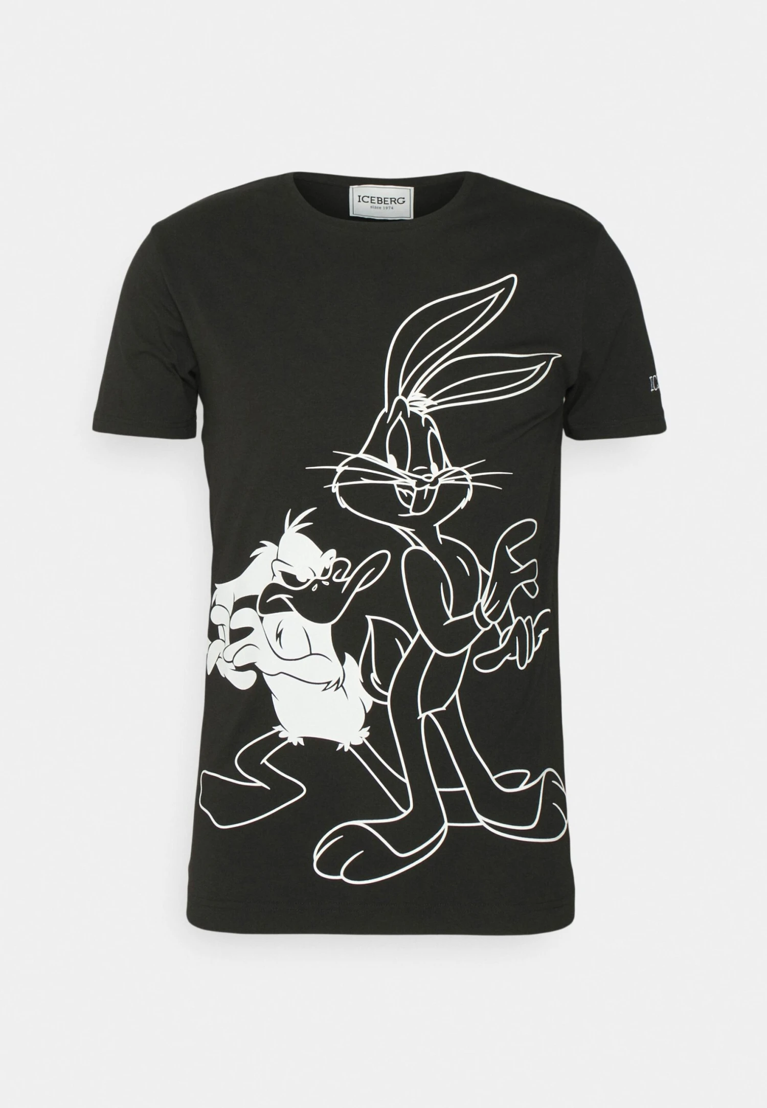 Iceberg Print T-Shirt - Nero 4 Iceberg Print T-Shirt - Nero - Image 4