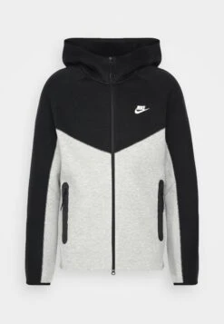 Nike Sportswear TECH FLEECE - Zip-up Sweatshirt - Dk Grey Heather Black -Zalando UK-Outlet 9007c71837b94f75a86285564114bade