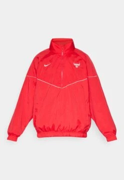 Nike Performance CHICAGO BULLS CLUB ANORAK - Training Jacket - University Red/sail