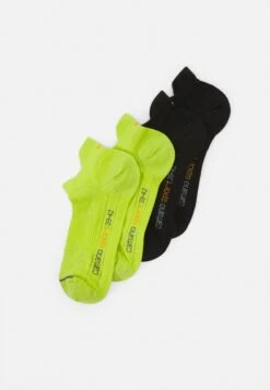 Camano Online Sport Fashion Sneaker 4 Pack Unisex - Socks - Lime