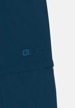 Jack Wolfskin Safari Zip Off Pants Unisex 2-In-1 - Outdoor Trousers - Dark Sea -Zalando UK-Outlet 90939b7407dc4182a993ac0493e26385