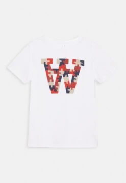 Wood Wood Ola Puzzle Unisex - Print T-Shirt - White