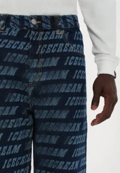 REPEAT LOGO DOUBLE SCOOP PANT - Relaxed Fit Jeans - Indigo -Zalando UK-Outlet 914fd5e6eb444942becb0c6373fc7e4e