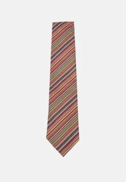 PAUL SMITH TIE STRIPE UNISEX - Tie - Multi-coloured