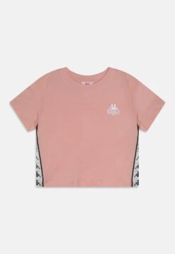 Kappa Print T-Shirt - Coral Blush