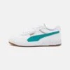 Puma Court Ultra Unisex - Trainers - White/Green Lagoon/Gold