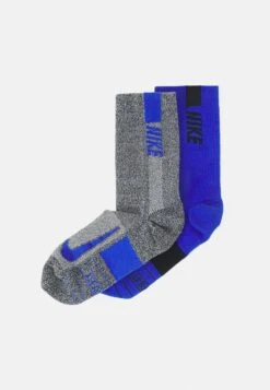 Nike Performance 2 Pack - Sports Socks - Lt Bone Black/Hyper Royal