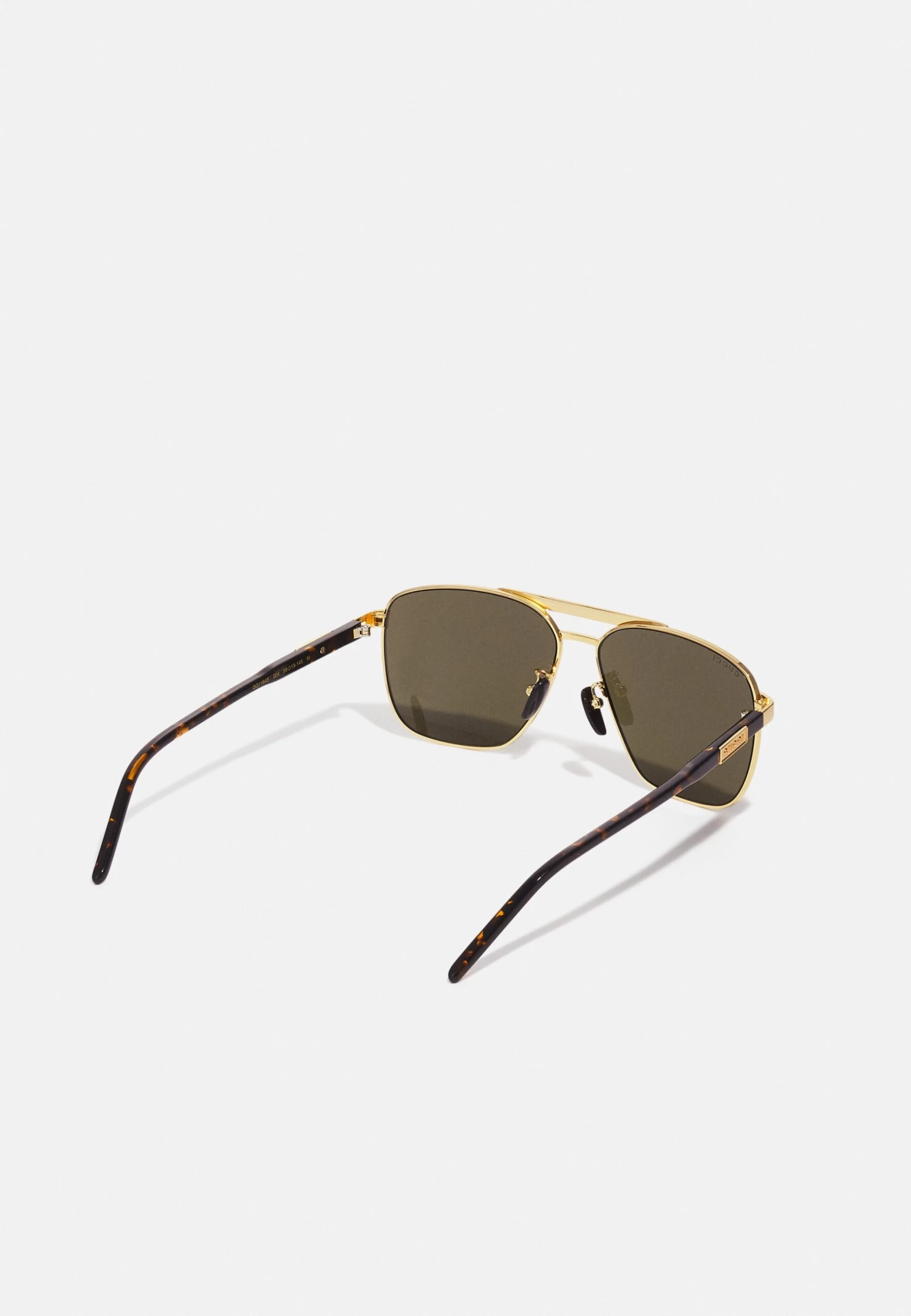Gucci Unisex - Sunglasses - Gold/Havana/Green 2 Gucci Unisex - Sunglasses - Gold/Havana/Green - Image 2