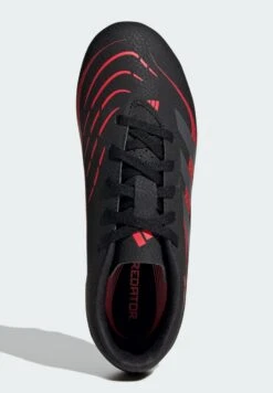 ADIDAS PERFORMANCE PREDATOR CLUB FIRM/MULTI-GROUND KIDS - Firm-ground Football Boots - Core Black Grey Four Lucid Red -Zalando UK-Outlet 94365ec5364e4d279e514984ed42515a