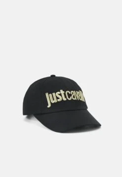 JUST CAVALLI Unisex - Cap - Black/Gold-Coloured
