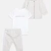 MICHAEL KORS KIDS Track Suit Set - Zip-Up Sweatshirt - Light Gray China