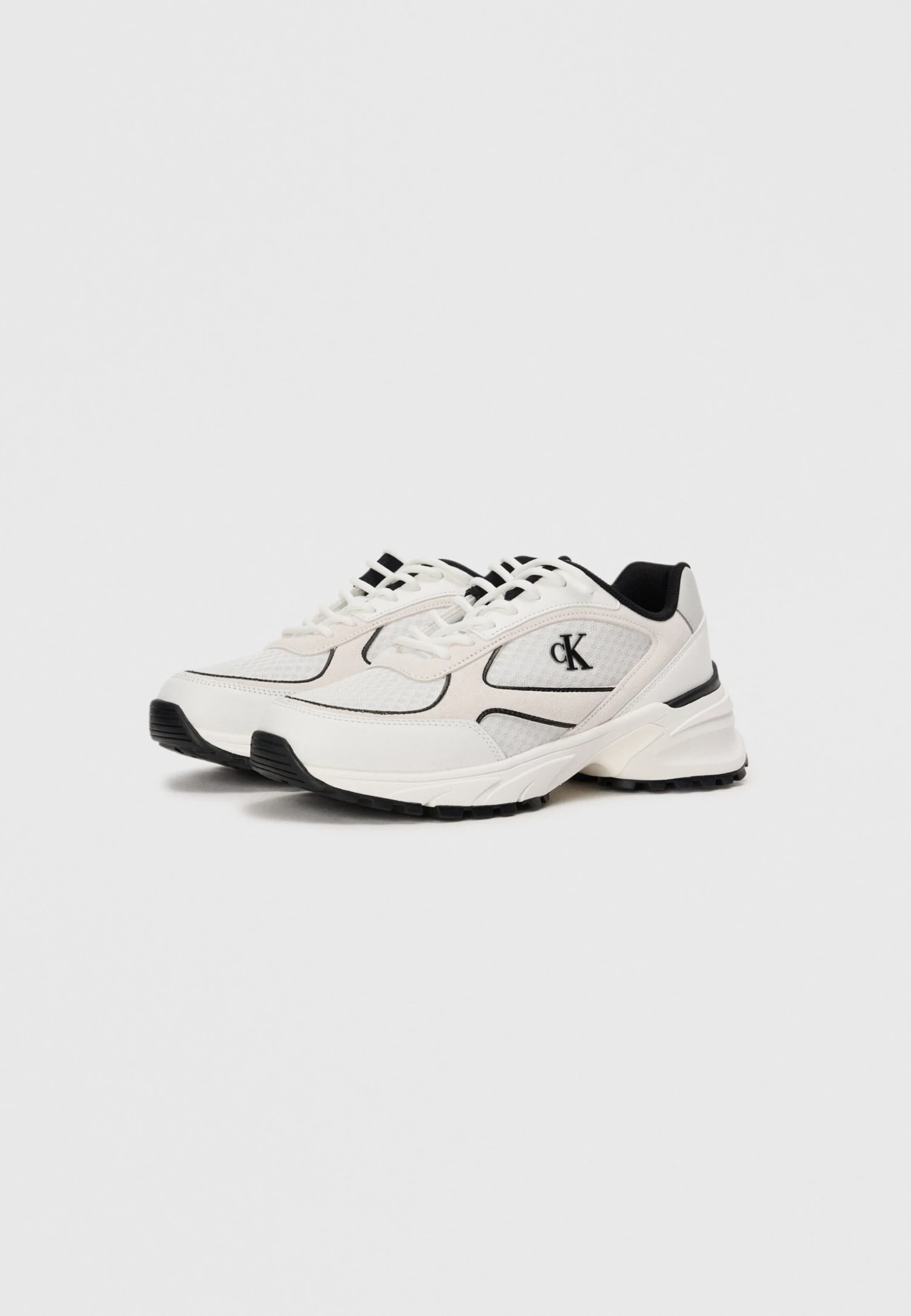 Calvin Klein Jeans HIKE RUNNER - Trainers - Bright White/black 2 Calvin Klein Jeans HIKE RUNNER - Trainers - Bright White/black - Image 2